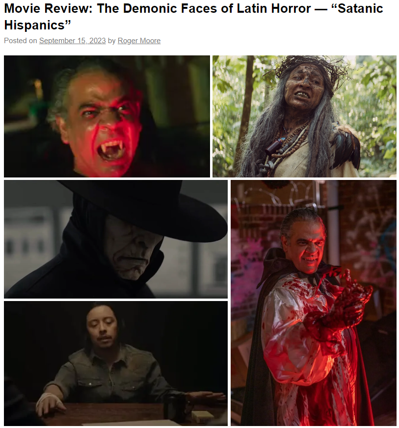 Movie Review: The Demonic Faces of Latin Horror — “Satanic Hispanics”